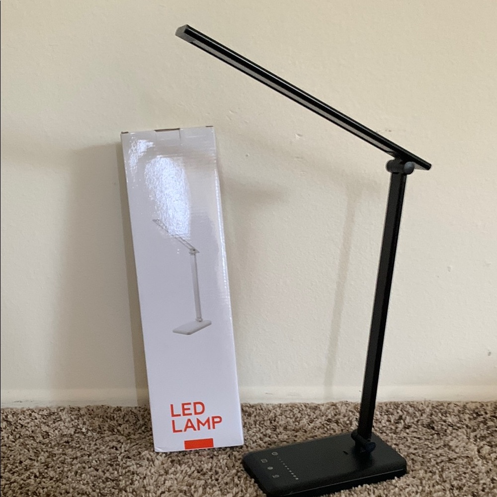 Black LED Desk Lamp